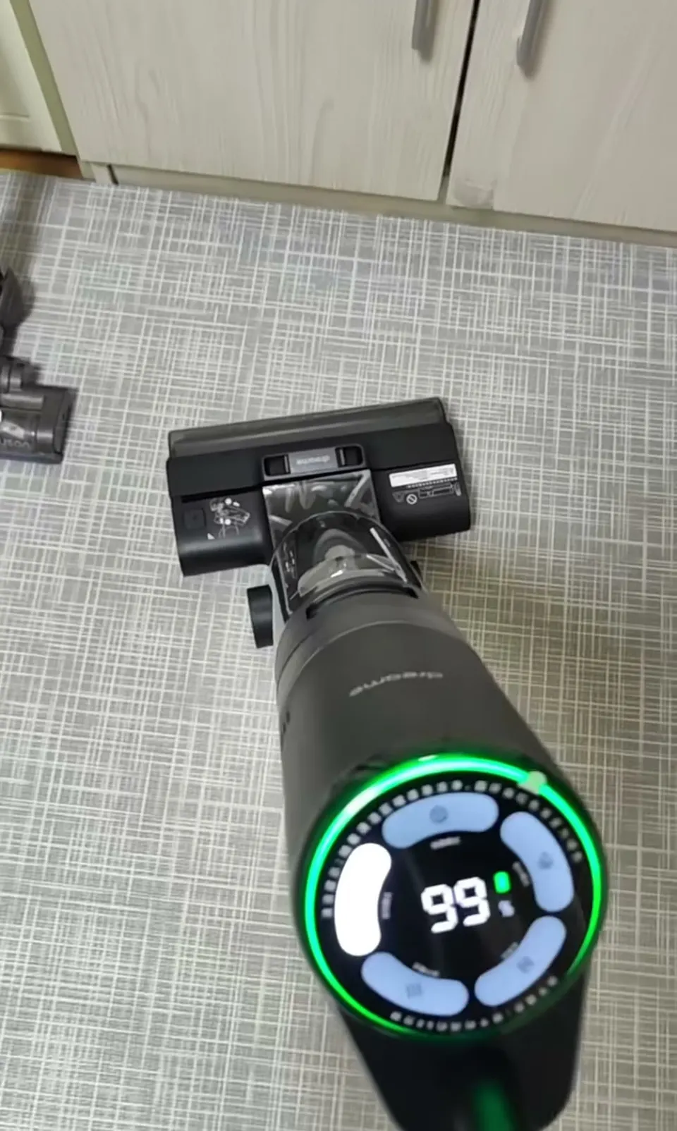 One pass vacuums and washes at once, and owners say it cuts daily cleaning time meaningfully.