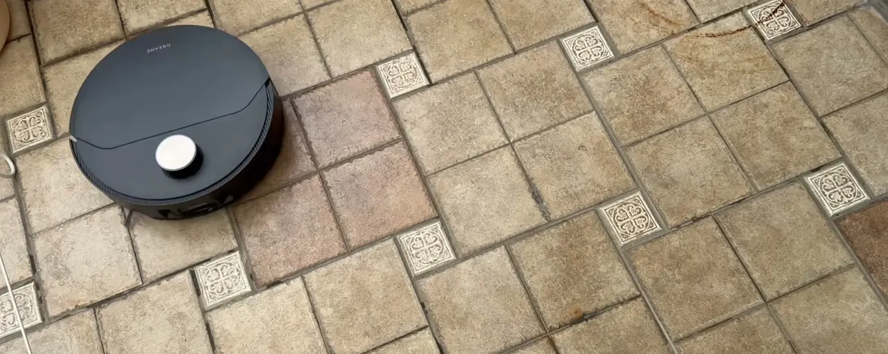 It now cleans the balcony side of a raised track where earlier robots always failed.