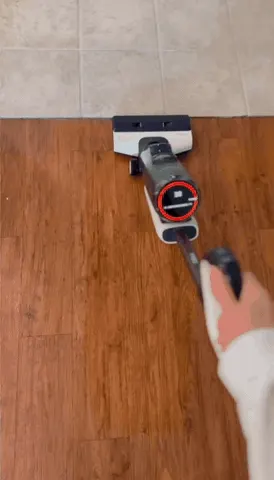 One pass vacuums and washes at the same time.